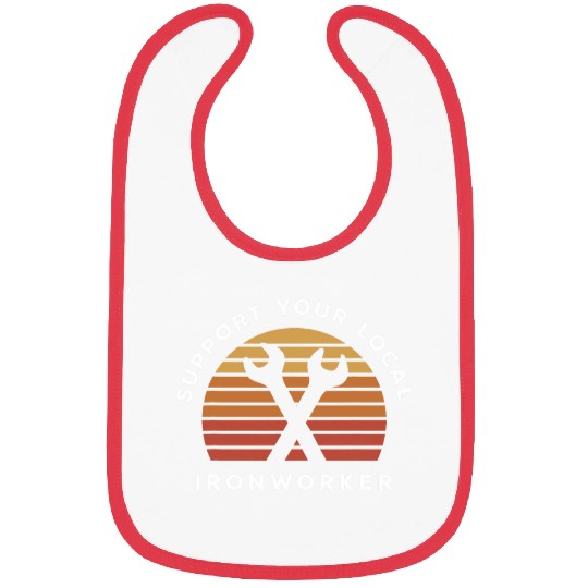 Support Your Local Ironworker Bibs