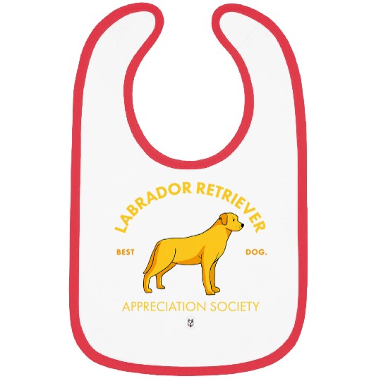Labrador Retriever Appreciation Society Yellow Lab Bibs