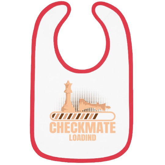 Checkmate Loading Chess Club Chess Lover Chess Player 1 Bibs