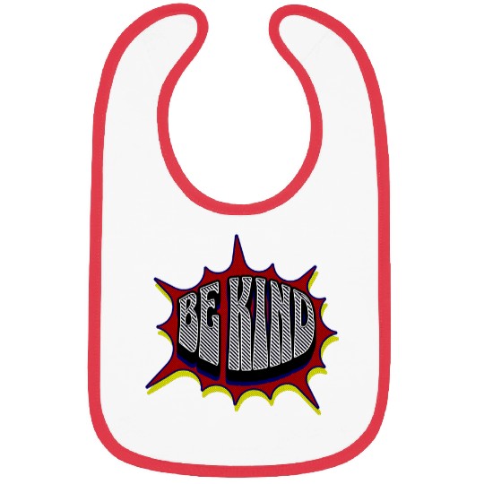 Dynamic Kindness SuperheroInspired Message Bibs