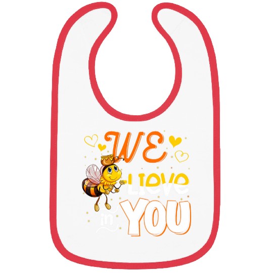 We Believe In You Funny Bee Testing Day Teacher Kid Test Day Bibs