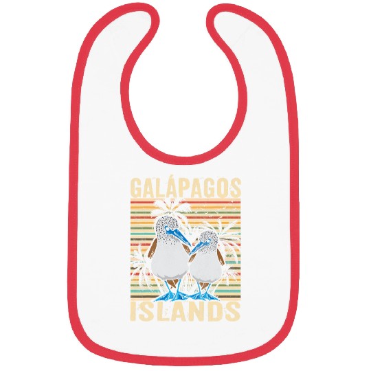Galapagos Island Ecuador Blue Footed Booby Seabird Bibs