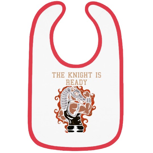 My Knight Is Ready Chess Player Board Game Chess Board Bibs