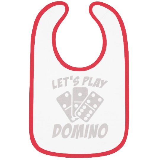 Lets Play Domino Board Game Domino Bibs