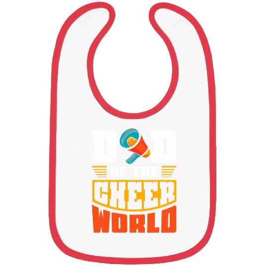 Cheerleading Father Costume Cheerleader Papa Cheer Dad Bibs