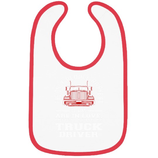 Funny Truck Driver Job Logistics Professional Trucker Bibs