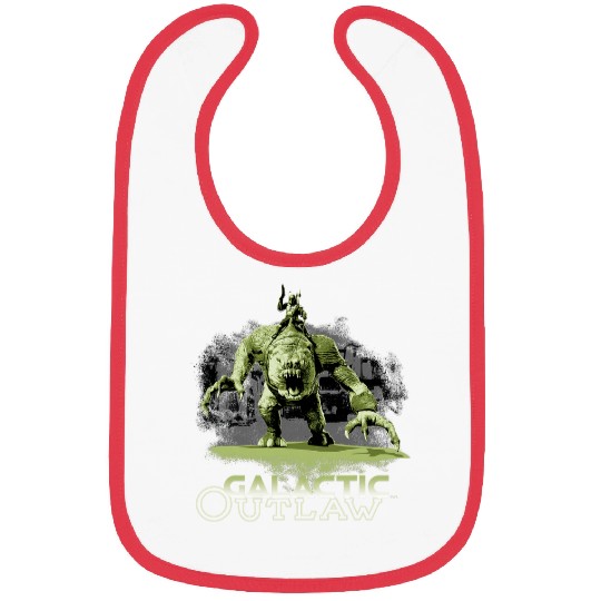 Star warss The Book of Boba Fett Galactic Outlaw Rancor Rider Bibs