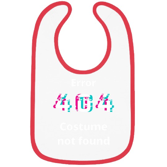 Error 404 Costume not found Error message No costume Bibs