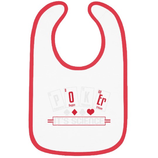 Pokers It s Science Gambling Playing Periodic Table Elements Bibs