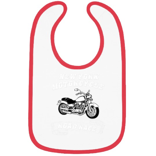 Self Expression ROAD RAGE Motorcycle Positive Thinking Bibs