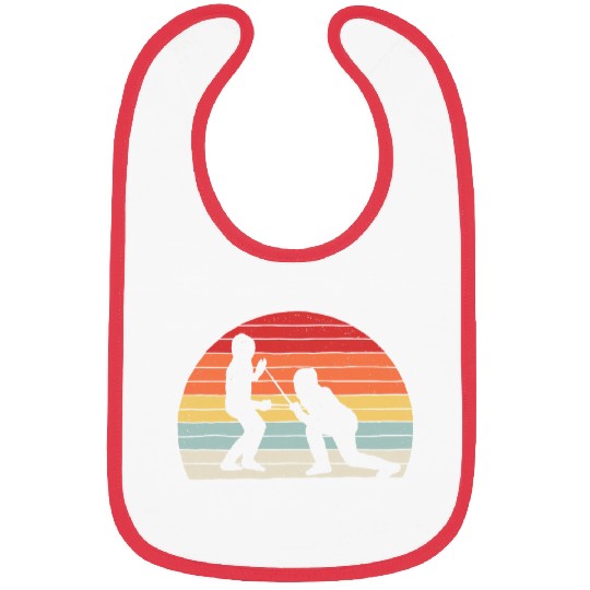 vintagess Retro Fencing 1 Bibs