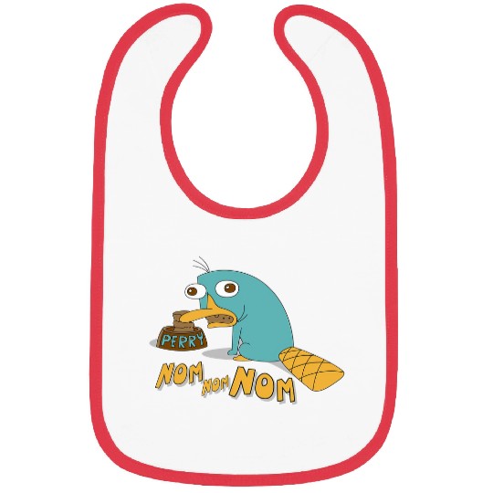 Disney Phineas And Ferb Perry The Platypus Nom Nom Nom Bibs