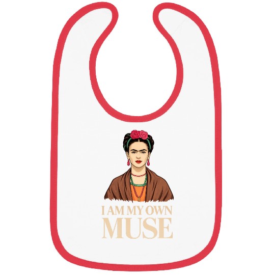 Frida Kahlo Inspirational Women' Day Design Bibs