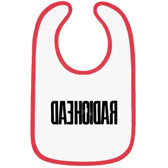 Radiohead Mirrored Black Bibs