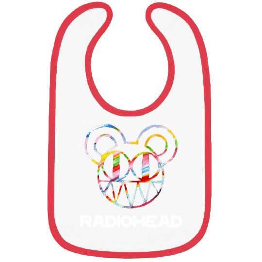 Radiohead Colorful Bear Head Bibs