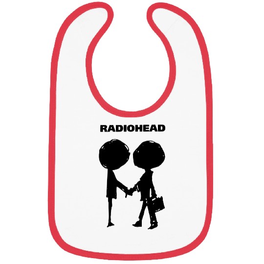 Shake hands With Black Radiohead Bibs