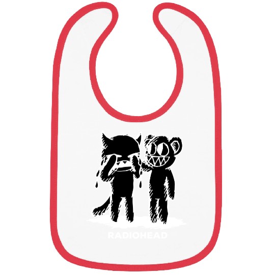 Radiohead Don't Cry White Bibs