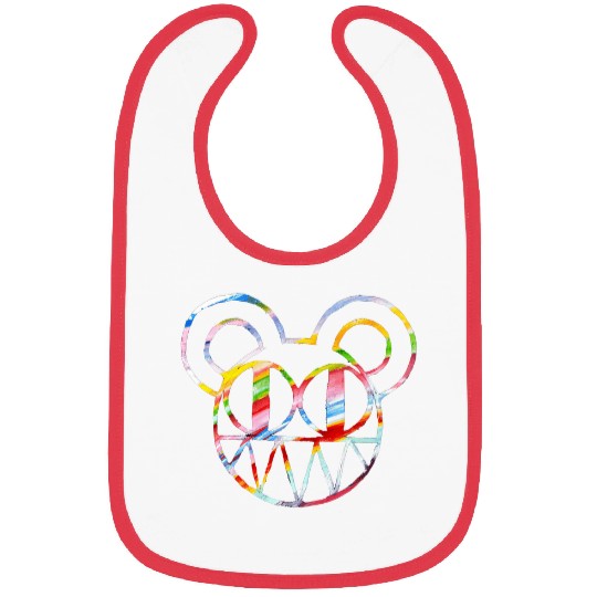Radiohead Colorful Bear Head Bibs