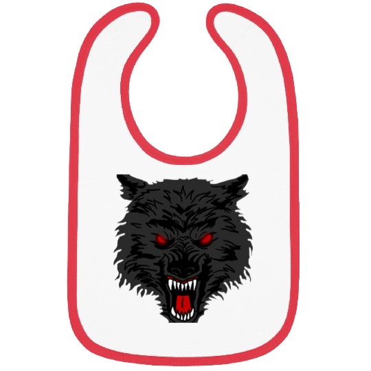 Wolf Snarl [Opology] Bibs