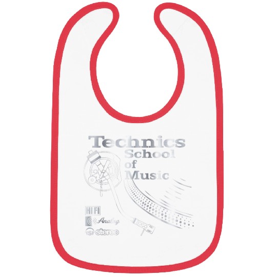 old school technics Bibs