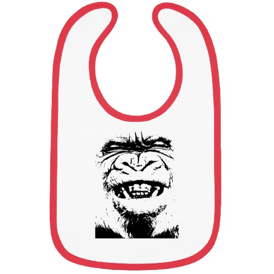Albino Gorilla (1) Bibs