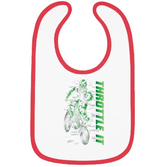 Motocross Throttle It Kawasaki Bibs