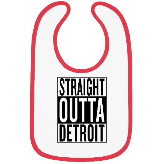 straight outta Detroit Bibs