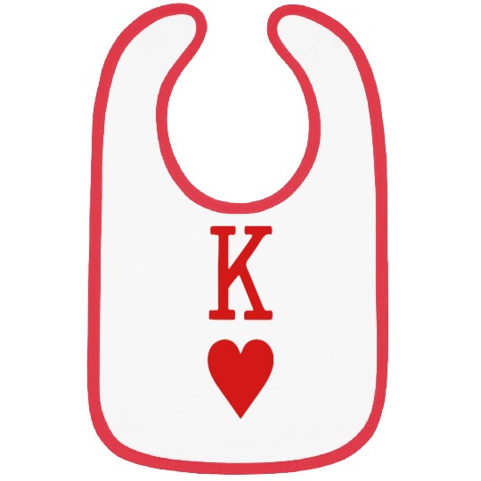 King of Hearts Vector Bibs