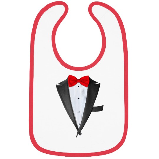 Realistic Tuxedo Bibs