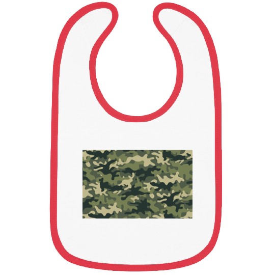 Camouflage pattern green Bibs