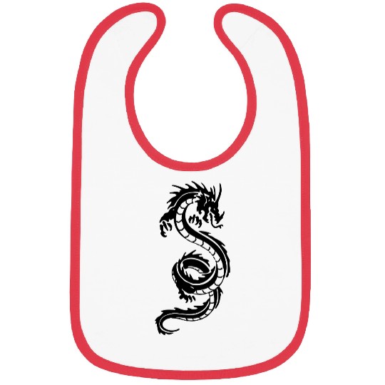 Tribal Dragon Bibs