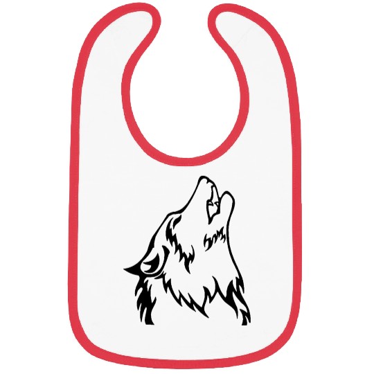 Wolf (back) Bibs