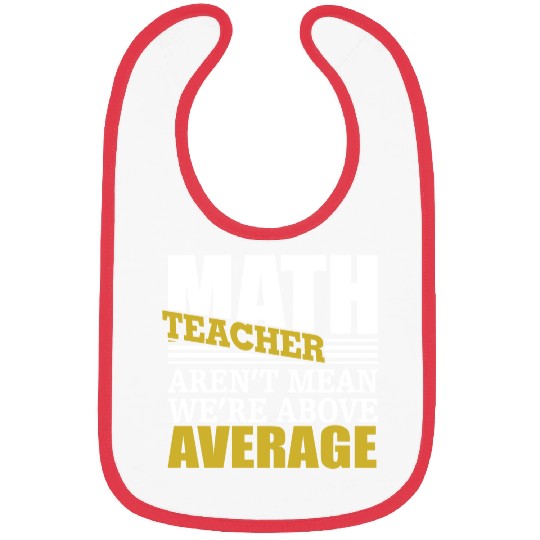 math teacher Bibs