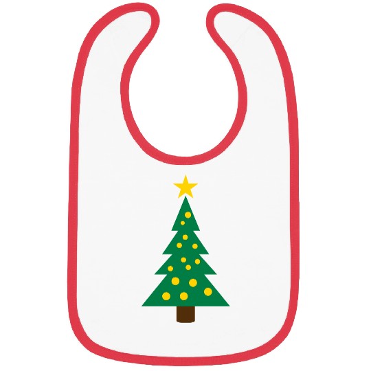 Christmas tree Bibs