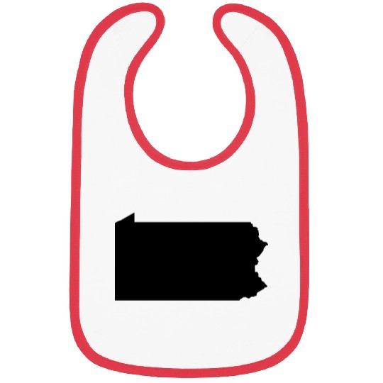 Pennsylvania map Bibs