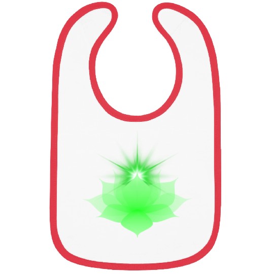 Green Chakra Lotus Bibs