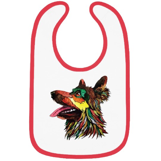 German Shepherd Dog Bibs