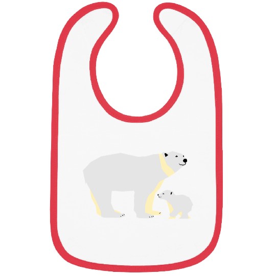 Polar bear Bibs