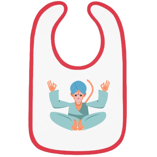 Meditation Monkey Bibs