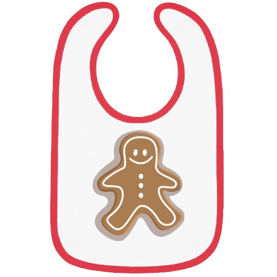Gingerbread man Bibs