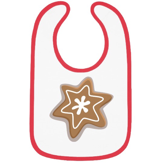 Gingerbread cookie Bibs