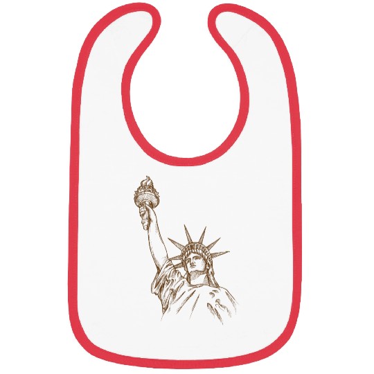statue of liberty Bibs