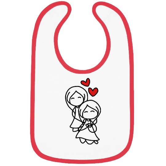 gay couple Bibs