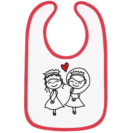 gay couple Bibs