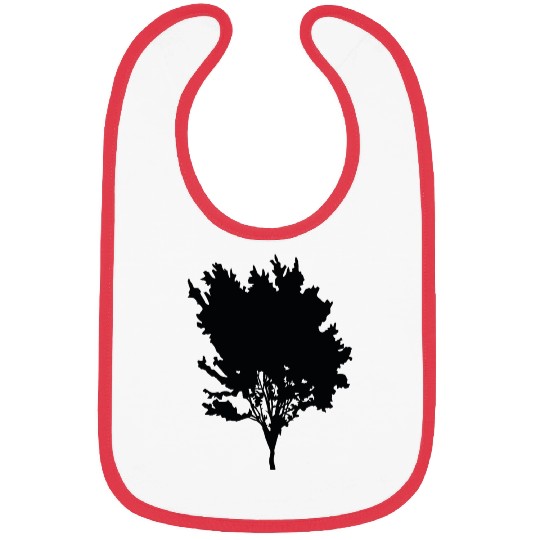 tree silhouette Bibs