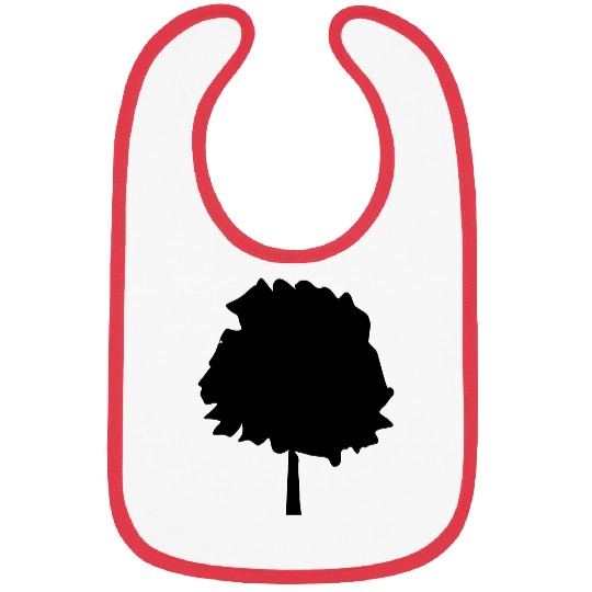 tree silhouette Bibs