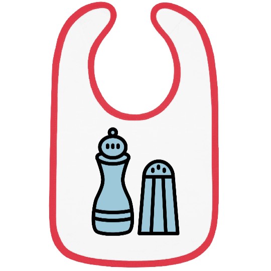 pepper grinder salt shaker Bibs