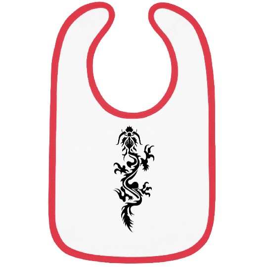 Tribal Dragon Bibs