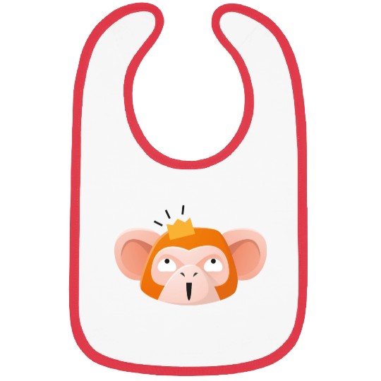 23 monkey vectorstock 10256751 Bibs