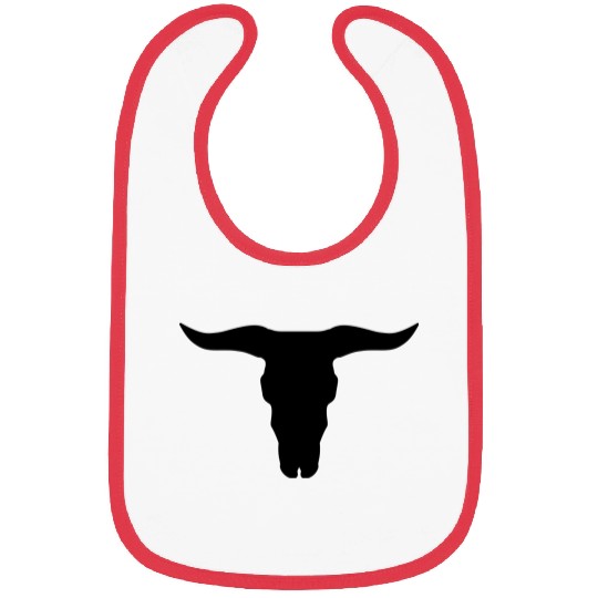 buffalo skull Bibs